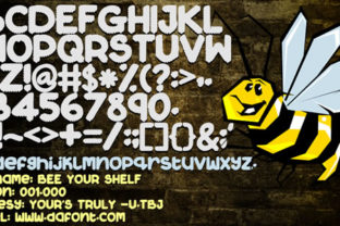 Bee Your Shelf Font for Business