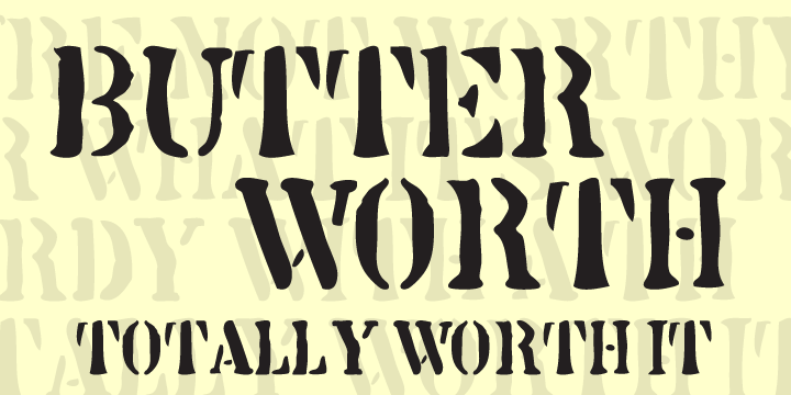 Butterworth: A Vintage Font for Timeless Design