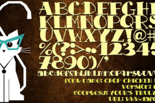 Chop Chicken N Beef Font