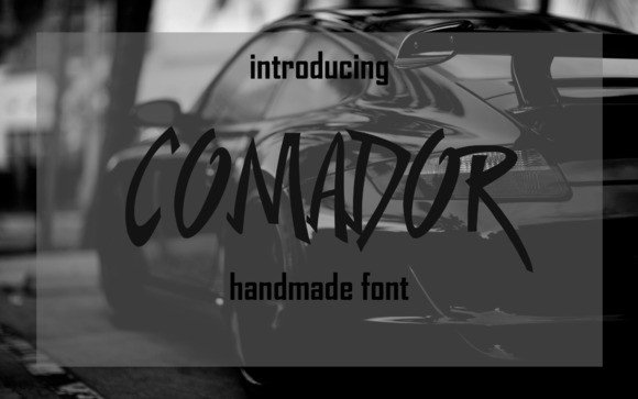 Comador Font for Bold Branding
