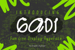 Gadi Font: Handwritten Charm for Editorial Design