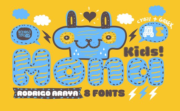 La Mona Kids Font Review