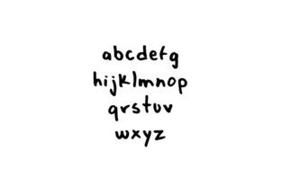 My Hand Font for Creative Design