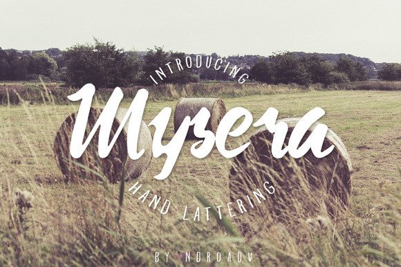 Mysera Font for Creative Web Design