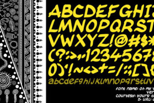 Oh My Vernacular: A Font for Creative Expression