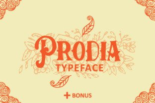 Prodia Font for Creative Design