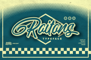 Raitons Font for Business Branding