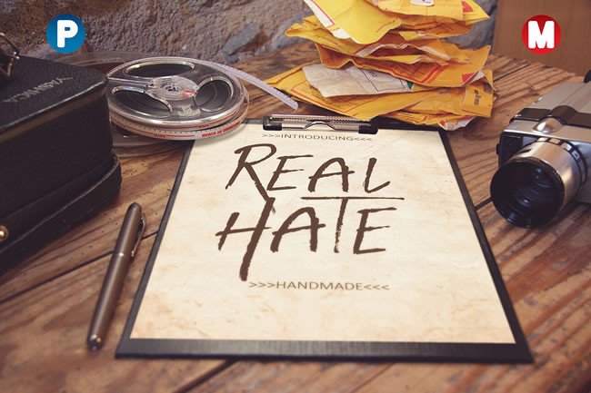 Real Hate Font for Bold Branding