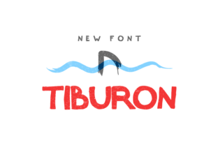 Tiburon Font for Creative Projects