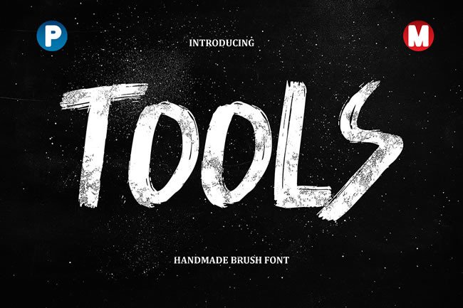 Tools Font for Editorial Design