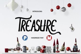 Treasure Font for Creative Design