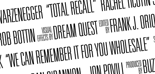Universal Accreditation Font